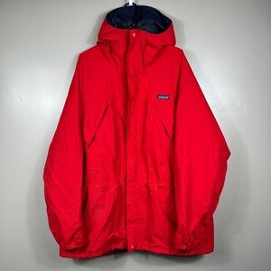Vintage Patagonia Unisex Storm Jacket in Red Size XXL